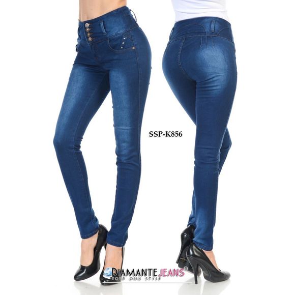 MM JEANS STRETCH DENIM BLUE WAIST 26iN H10 MMK856 SZ 3, BUTT LIFTING  SKINNY... - Picture 2 of 7